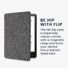 Etui na Kindle Paperwhite 11, tekstylne, szare, kwmobile, 56259.19