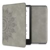 Etui na Kindle Paperwhite 11, Skóra ekologiczna, Szare, kwmobile, 56257.06