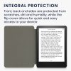 Etui na Kindle Paperwhite 11, Skóra ekologiczna, Szare, kwmobile, 56257.06
