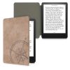Etui na Kindle Paperwhite 11, Eko skóra, Brązowe, kwmobile, 56258.01