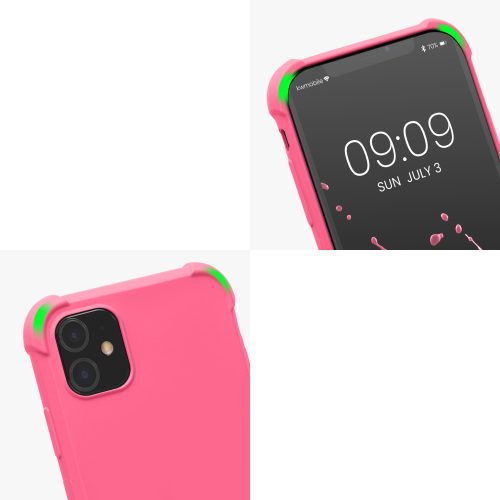 Etui do Apple iPhone 11, Silikon, Różowy, 53838.77, kwmobile