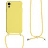 Etui do Apple iPhone XR, Silikon, Żółty, 49917.158, kwmobile