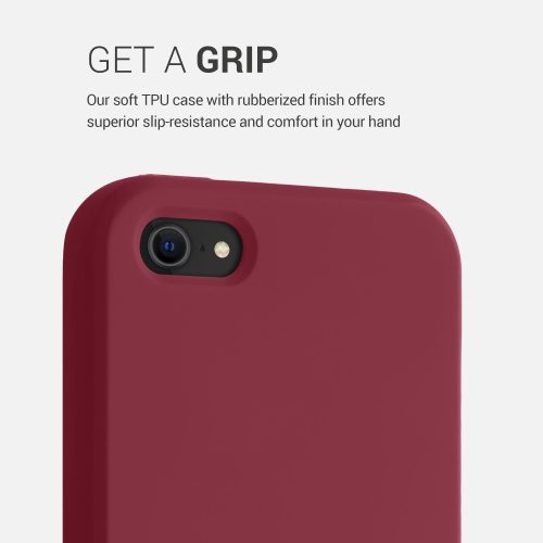 Etui do Apple iPhone 5s / iPhone SE, Silikon, Czerwone, 42766.209, kwmobile