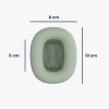 Zestaw 2 poduszek nausznych do słuchawek Apple AirPods Max, Kwmobile, Zielony, Skóra ekologiczna, 55895.07