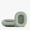 Zestaw 2 poduszek nausznych do słuchawek Apple AirPods Max, Kwmobile, Zielony, Skóra ekologiczna, 55895.07