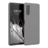 Etui do Sony Xperia 10 III, Silikon, Szary, 54754.155, kwmobile
