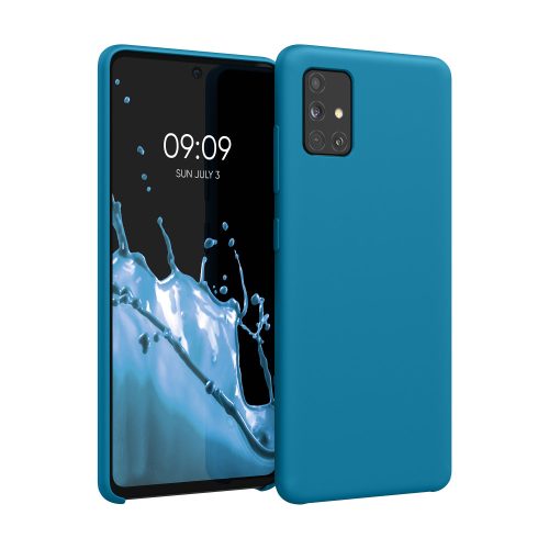 Etui do Samsunga Galaxy A51, Silikon, Niebieski, 51197.224, kwmobile
