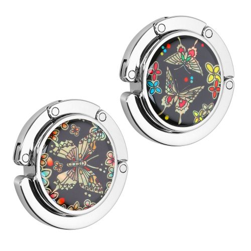 Zestaw 2 haczyków stołowych na torby, Kwmobile, Multicolor, Aluminium, 50281.13