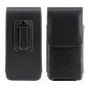 Uniwersalne etui na telefon XL - 6,8 cala, Skóra ekologiczna, Czarne, 56380.4.01, kwmobile