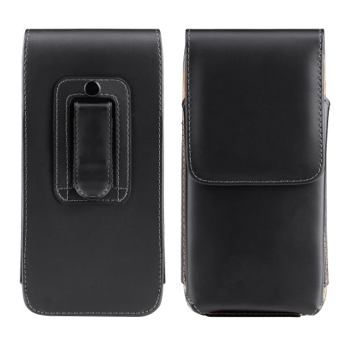 Uniwersalne etui na telefon XL - 6,8 cala, Skóra ekologiczna, Czarne, 56380.4.01, kwmobile