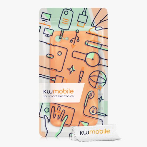 Etui do Apple iPhone 8 / iPhone 7 / iPhone SE 2, Silikon, Pomarańczowy, 49979.150, kwmobile
