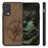 Etui do OnePlus Nord 2 5G, drewno, brązowy, 56448.01, kwmobile