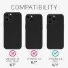 Zestaw 3 folii ochronnych do Apple iPhone 13 Pro, kwmobile, Przód, Przezroczysty, 56421.1