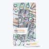 Etui na kluczyki do samochodu Renault / Dacia - 4 przyciski - Keyless Go, kwmobile, Skóra ekologiczna, Multicolor, 44637.49