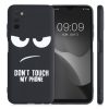 Etui do Samsunga Galaxy A03s, Silikon, Czarne, 56519.01, kwmobile