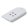 Etui na kluczyk samochodowy do Renault / Dacia - 4 przyciski - Keyless Go, kwmobile, silikon, biały / czarny, 49769.26