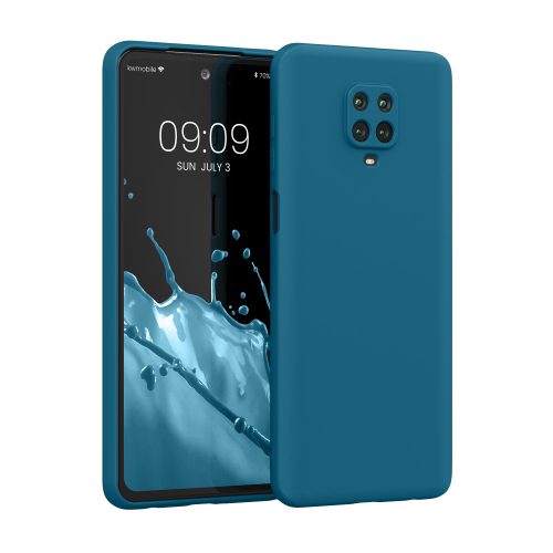 Etui Kwmobile do Xiaomi Redmi Note 9S/Redmi Note 9 Pro/Redmi Note 9 Pro Max, silikon, niebieski, 56562.224
