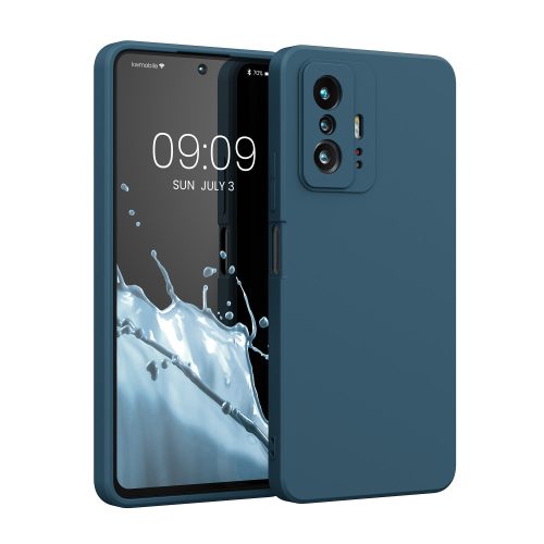 Etui do Xiaomi 11T / 11T Pro, Silikon, Niebieski, 56573.57, kwmobile
