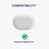Etui na słuchawki Huawei FreeBuds Pro, Kwmobile, Szary, Silikon, 53473.22