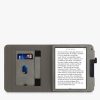 Etui do Kobo Libra 2, Skóra ekologiczna, Szare, kwmobile, 56581.01
