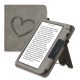 Etui do Kobo Libra 2, Skóra ekologiczna, Szare, kwmobile, 56581.02
