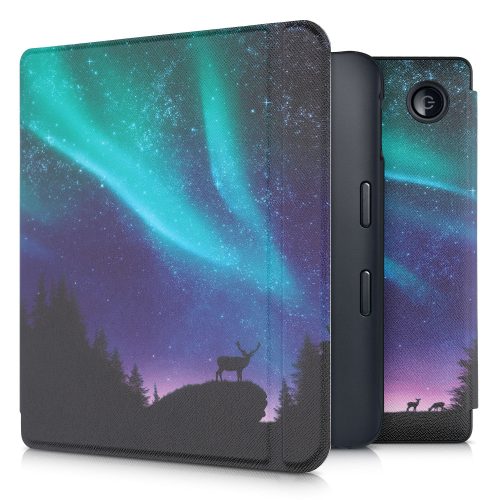 Etui do Kobo Libra 2, Skóra ekologiczna, Multikolor, kwmobile, 56575.07