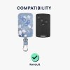 Osłona kluczyka do samochodu Renault - 4 przyciski - Keyless Go, kwmobile, Skóra ekologiczna, Wielobarwność, 46356.12