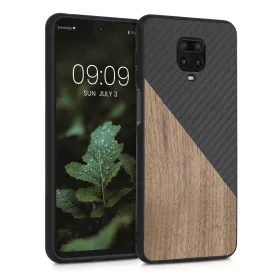   Etui do Xiaomi Redmi Note 9S / Redmi Note 9 Pro / Redmi Note 9 Pro Max, Drewno, Brązowy, 56621.01, kwmobile