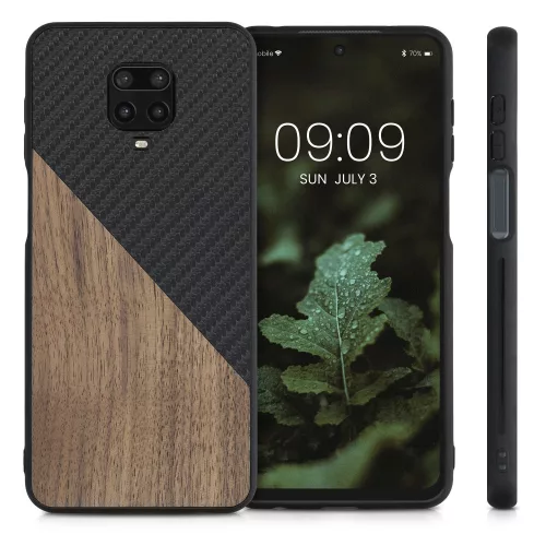 Etui do Xiaomi Redmi Note 9S / Redmi Note 9 Pro / Redmi Note 9 Pro Max, Drewno, Brązowy, 56621.01, kwmobile