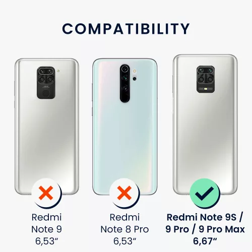 Etui do Xiaomi Redmi Note 9S / Redmi Note 9 Pro / Redmi Note 9 Pro Max, Drewno, Brązowy, 56621.01, kwmobile
