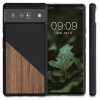 Etui do Google Pixel 6 Pro, Drewniane, Brązowe, 56619.01, kwmobile