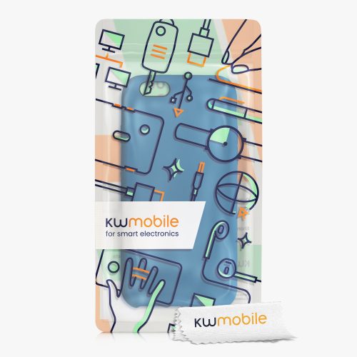 Etui do Apple iPhone 6 / iPhone 6s, Silikon, Niebieski, 40223.228, kwmobile