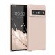 Etui do Google Pixel 6 Pro, Silikon, Kremowy, 55863.225, kwmobile