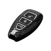 Osłona kluczyka do samochodu Ford - 3 przyciski - Keyless Go, kwmobile, plastik, czarny / szary, 56731.01