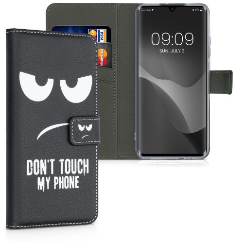 Etui do Xiaomi Mi Note 10 / Mi Note 10 Pro, Eko skóra, Czarny, 52262.02, kwmobile