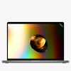Matowa folia ochronna do laptopa Apple MacBook Pro 14" (2021), Kwmobile, Przezroczysta, Plastik, 56746.2