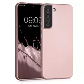   Etui do Samsunga Galaxy S22 Plus, Silikon, Różowy, 56762.31, kwmobile