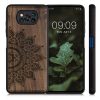 Etui do Xiaomi Poco X3 NFC / Poco X3 Pro, Drewno, Brąz, 55081.02, kwmobile