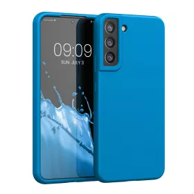   Etui do Samsunga Galaxy S22 Plus, Silikon, Niebieski, 56761.224, kwmobile