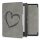 Etui do Kobo Glo HD / Touch 2.0, ekoskóra, szare, kwmobile, 56870.01