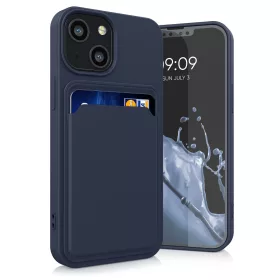   Etui do Apple iPhone 13 Mini, Silikon, Niebieski, 55938.17, kwmobile