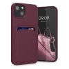 Etui do Apple iPhone 13, silikonowe, fioletowe, 55955.190, kwmobile