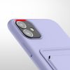 Etui do Apple iPhone 11, silikonowe, fioletowe, 55114.108, kwmobile