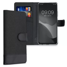   Etui do Xiaomi Redmi Note 10 / Redmi Note 10S, tekstylne, czarne, 56898.73, kwmobile