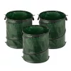 Set 3 Saci de gradina Pop-up Navaris, 53 cm x 65 cm, 150 L, reutilizabili, 56893.07