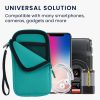 Uniwersalne etui na telefon L - 6,5 cala, Neopren, Zielony, 46188.3.37, kwmobile