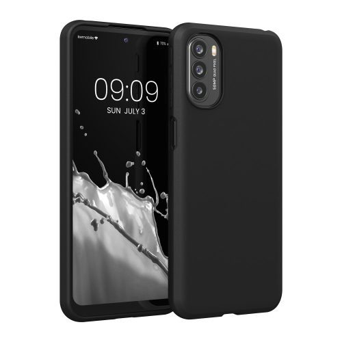 Etui do Motoroli Moto G41 / Moto G31, Silikon, Czarny, 56933.47, kwmobile