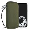 Uniwersalne etui na telefon XL - 6,8 cala, Neopren, Zielony, 46188.4.107, kwmobile
