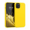 Etui do Apple iPhone 13, Silikon, Żółty, 55878.165, kwmobile