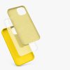 Etui do Apple iPhone 13, Silikon, Żółty, 55878.165, kwmobile